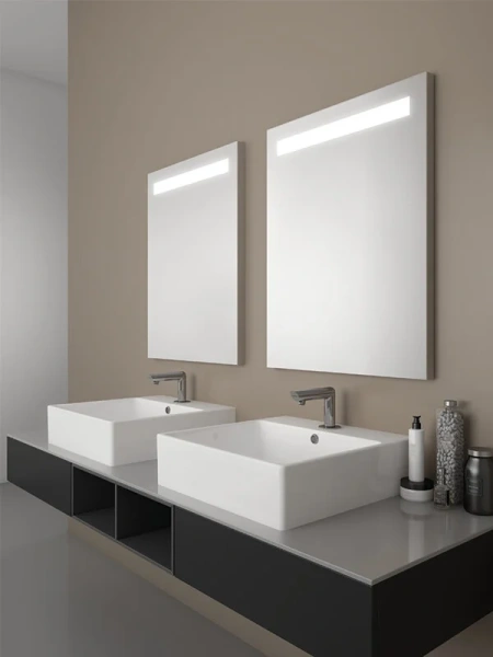 Раковина Creavit Next 50 см квадратная - фото 3