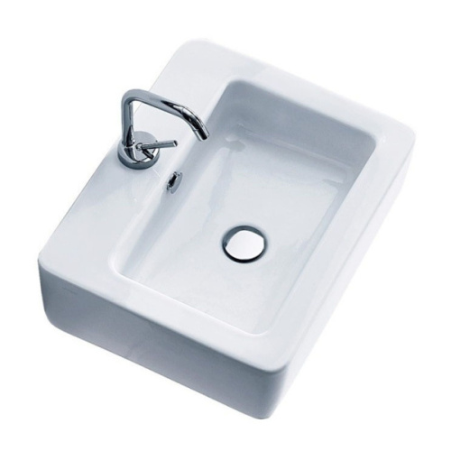 Раковина с одним отверстием под смеситель Kerasan Ego 324101*1 - фото 1