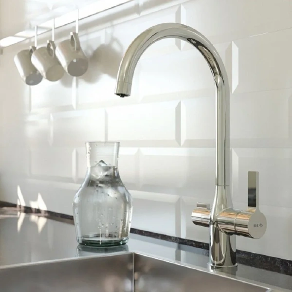 Смеситель для питьевой воды IDDIS Pure хром, современные, hi-tech - фото 3