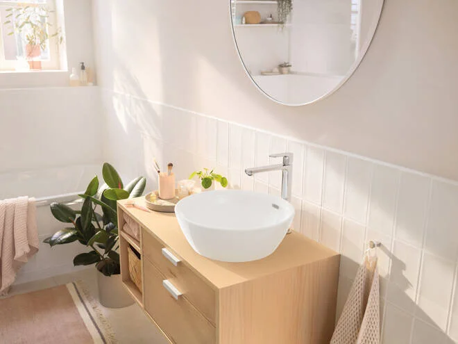 Смеситель для раковины Hansgrohe Rebris хром - фото 3