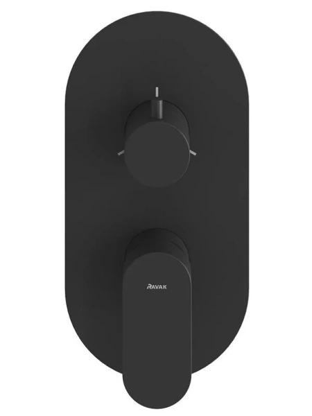 Смеситель для душа Ravak Eleganta черный матовый, современные, hi-tech - фото 3