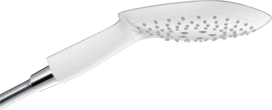 Душевой гарнитур Hansgrohe PuraVida белый/хром, современные, hi-tech - фото 4