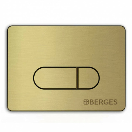 Клавиша смыва BERGES Novum D8 бронза - фото 5