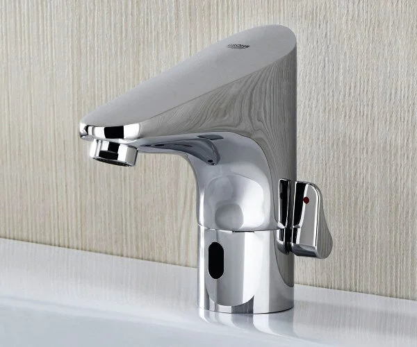 Кран для раковины бесконтактный Grohe Europlus E 36016001 index_2 - фото 5