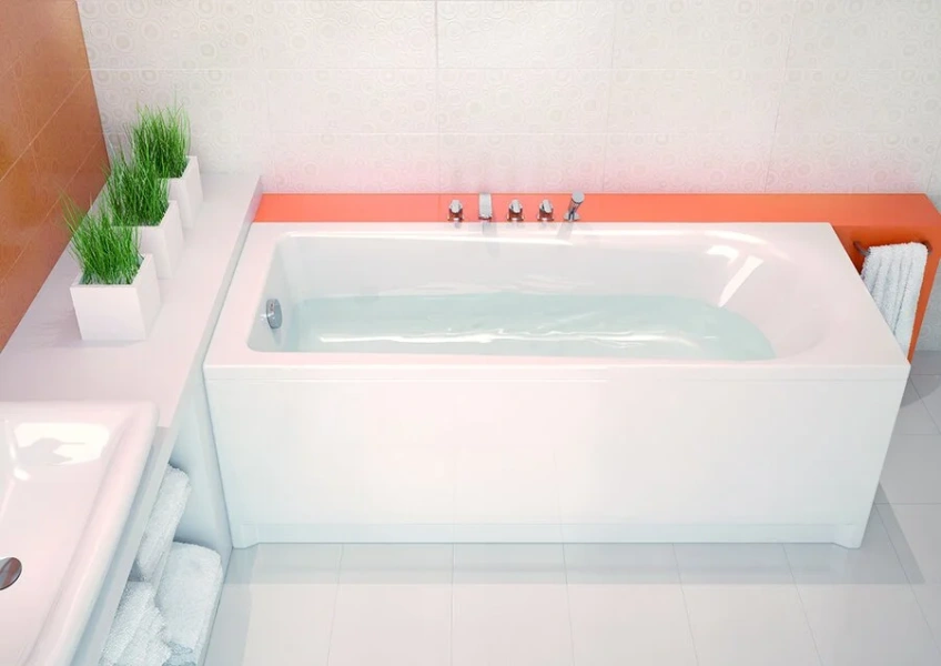 Ванна акриловая Cersanit Flavia 150х70 WP-FLAVIAx150, прямоугольные - фото 5