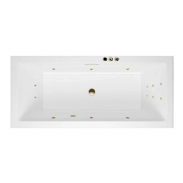 Ванна гидромассажная Excellent Heaven Slim Smart 180 x 80 см, белый/бронза, WAEX.HEV18S.SMART.BR - фото 2