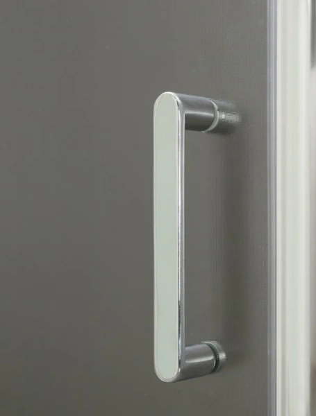 Душевой уголок BelBagno Uno-195 120х90 см профиль хром стекло рифленое - фото 3