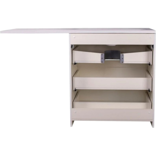 Тумба под раковину напольная Style Line Даллас 77 см белая, белая - фото 7