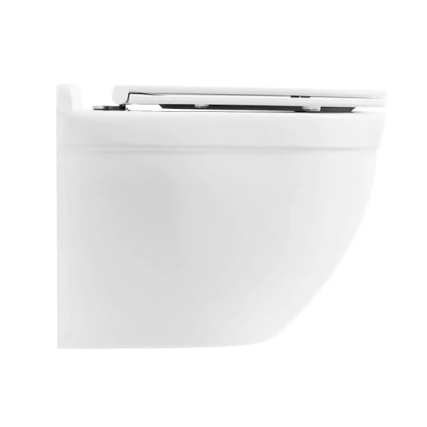Унитаз подвесной BelBagno Senso-R безободковый, недорогие, безободковые, с антивсплеском - фото 5