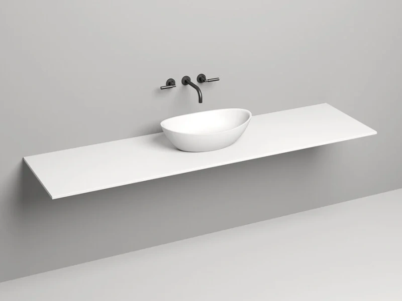 Столешница Salini Costa Plus белый матовый - фото 4