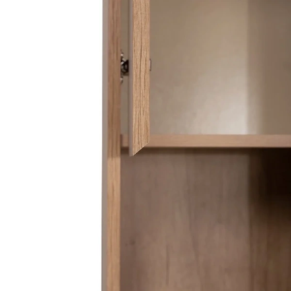 Шкаф-пенал подвесной BelBagno Kraft 33 см rovere nebrasca nature правосторонний, современные, hi-tech - фото 5