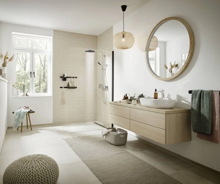 Душевая стойка Hansgrohe Pulsify термостатическая - фото 3