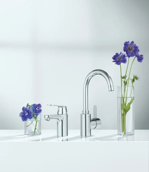 Смеситель для раковины, хром, Grohe Eurosmart Cosmopolitan 32825000, нет в наличии - фото 9
