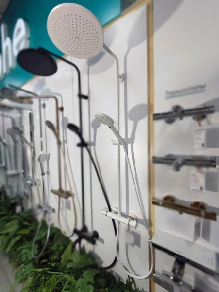 Душевая стойка Hansgrohe Croma Select S 26890 термостатическая, без излива - фото 5