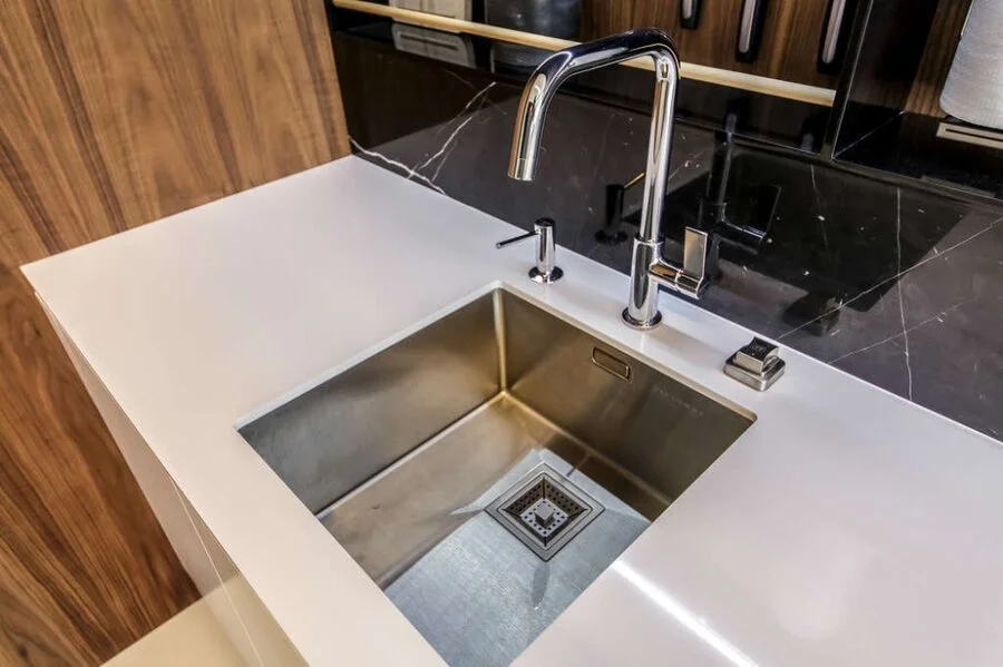 Мойка для кухни Omoikiri Taki 44-U/IF-LG 44 см светлое золото, прямоугольной формы - фото 4