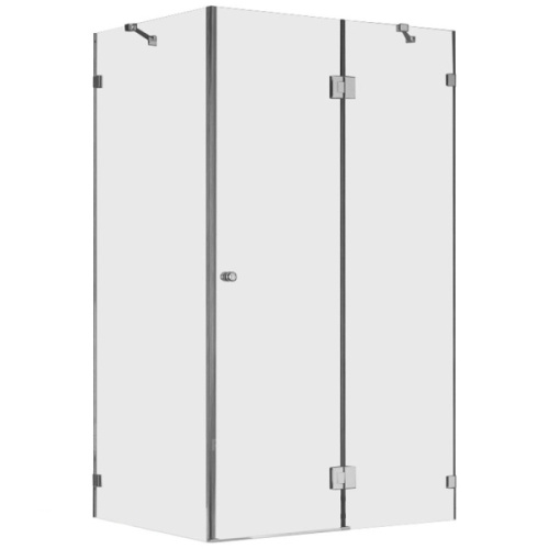 Душевой уголок RGW Hotel HO-44 120х90 см профиль хром - фото 1