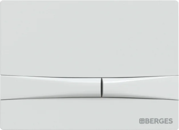 Клавиша смыва BERGES Novum F1 04005 пластик