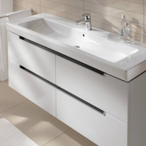 Раковина Villeroy & Boch Subway 2.0 130 см цвет альпийский белый с покрытием CeramicPlus index_1 - фото 9