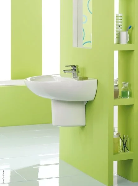 Раковина Jacob Delafon Patio 45 см белая - фото 3