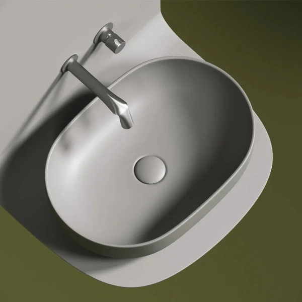 Раковина Ceramica Nova Element 60 см антрацит, 60 см - фото 6