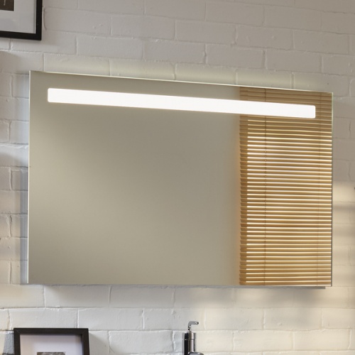 Зеркало с подсветкой Jacob Delafon Parallel 100 см с функцией анти-пар - фото 2
