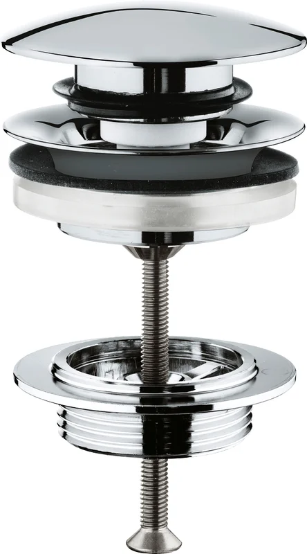 Смеситель для раковины Grohe Eurosmart с нажимным донным клапаном - фото 4