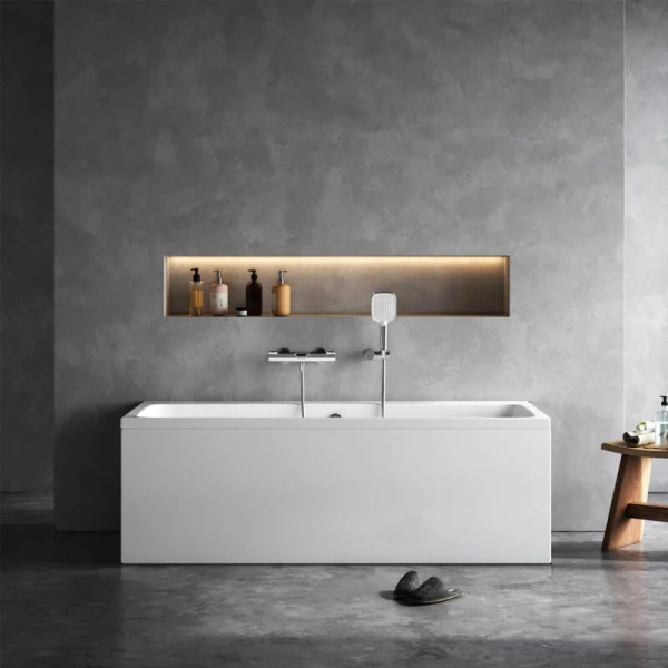 Ванна акриловая Am.Pm Func W84A-160-070W-A 160x70 прямоугольная, прямоугольные - фото 5