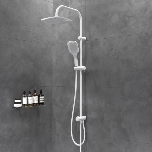 Душевая стойка Damixa Origin Evo белая - фото 2