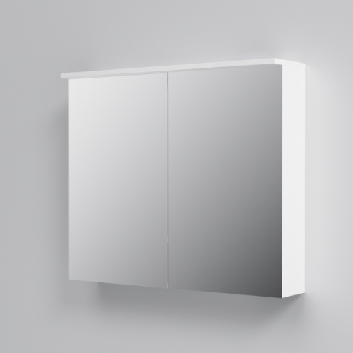 Зеркальный шкаф с подсветкой AM.PM Spirit 80 см белый глянец  - фото 3