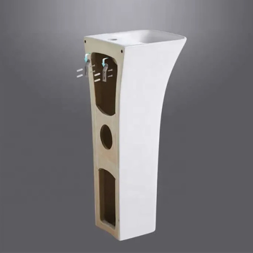 Раковина напольная Ceruttispa Dorris 43 см белая - фото 4