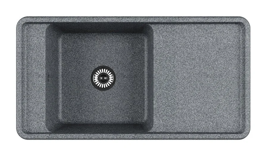 Мойка для кухни Акватон Беллис 1A725132BS2 97 см с сифоном