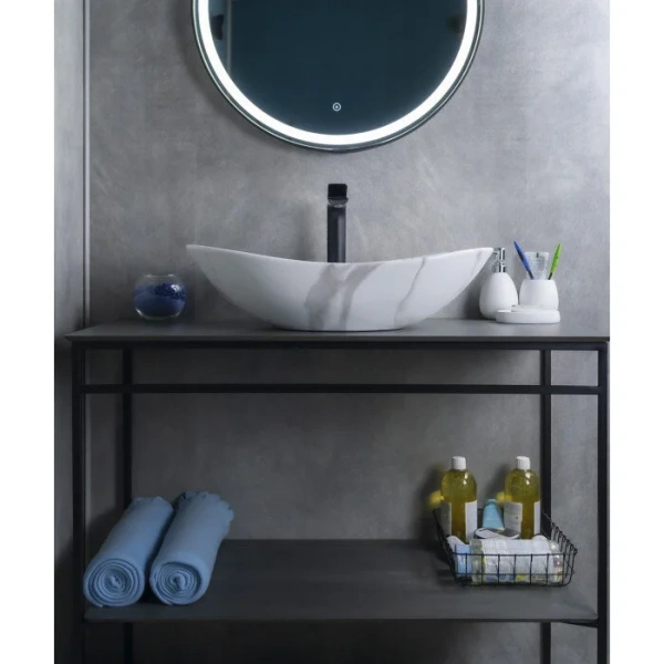 Раковина GID Lago Mnc811C 61 см под камень - фото 4