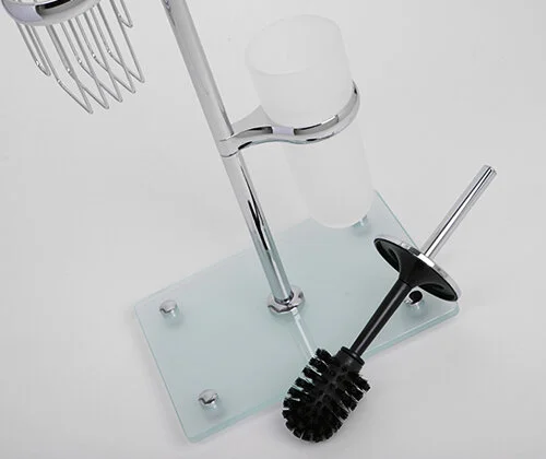 Стойка для ванной WasserKRAFT комбинированная, хром - фото 3