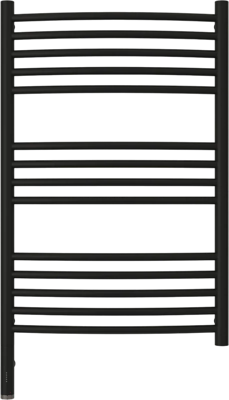 Полотенцесушитель электрический Сунержа Богема 3.0 50x80 см матовый чёрный, левый - фото 1