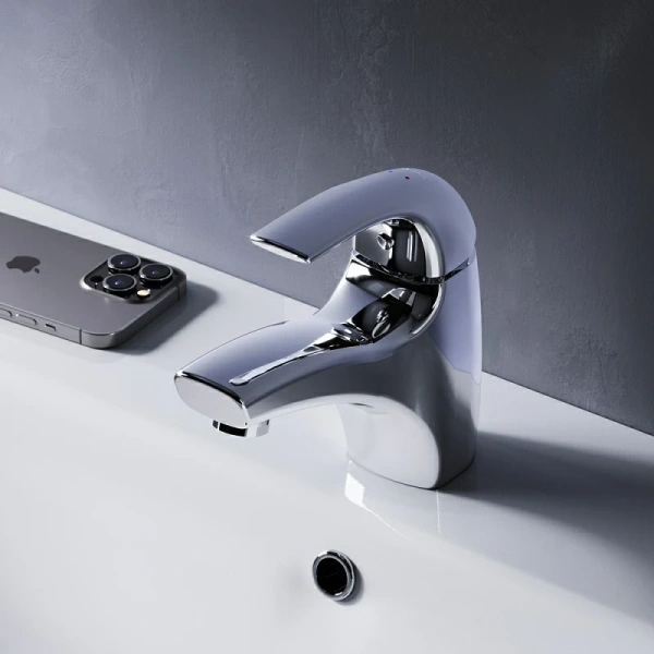 Смеситель для раковины Am.Pm Sense излив 122 мм хром - фото 2