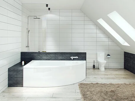 Ванна акриловая  Santek Гоа 150х100 без гидромассажа правосторонняя, приставные - фото 7