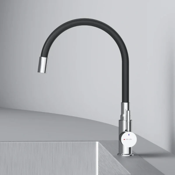 Смеситель для кухни Am.Pm X-Joy S хром/черный, по запросу - фото 10