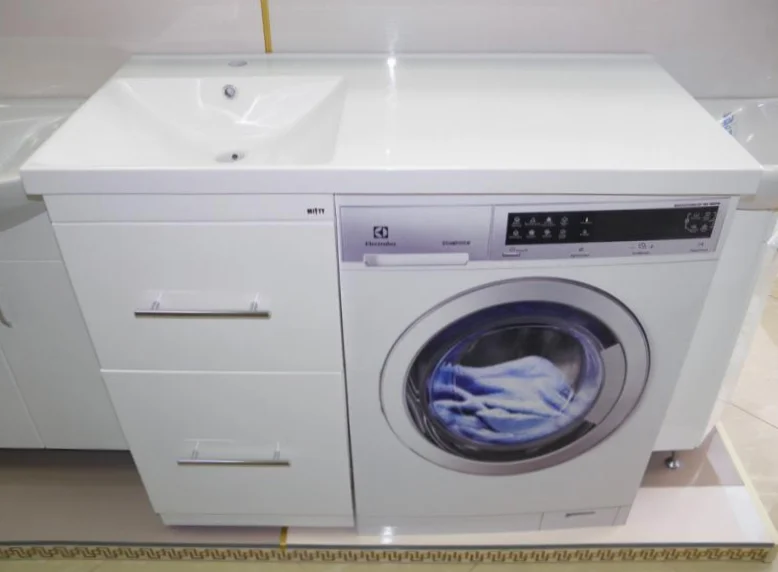 Тумба под раковину напольная Misty Мексика 50 см белая - фото 2