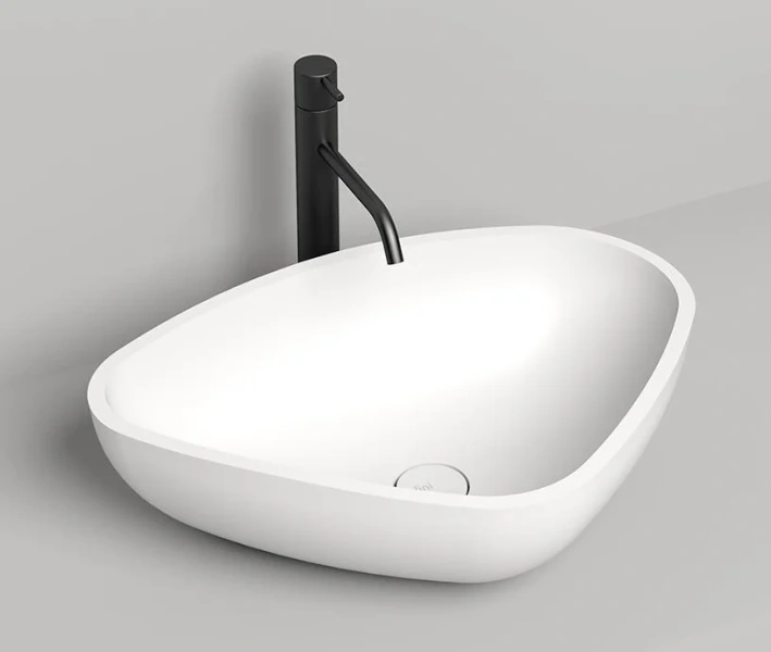 Раковина Salini Gloria 06 56 см белый матовый - фото 2