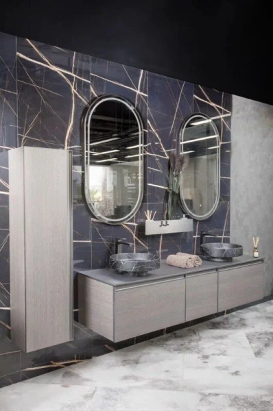 Раковина Boheme Corian 40 см золото - фото 4