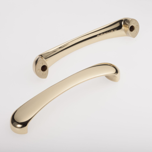 Душевой уголок профиль золотой стекло шиншилла Vegas-glass, квадратные - фото 2