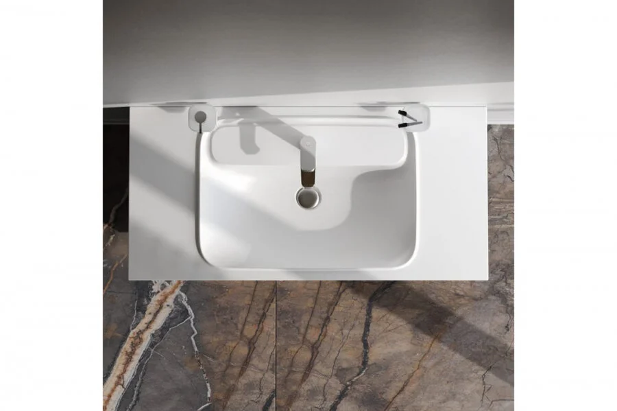 Раковина мебельная Am.Pm Func 100 см белая матовая index_1 - фото 3