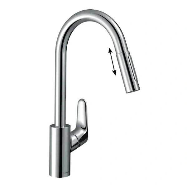 Смеситель для кухни Hansgrohe Focus хром - фото 1