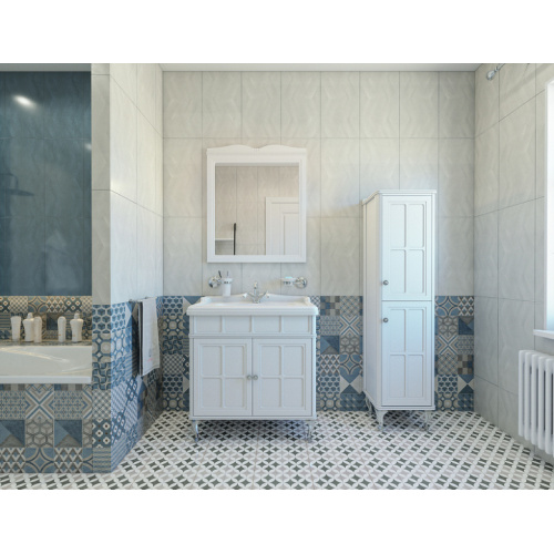 Тумба с раковиной напольная Caprigo Borgo 33412CH-B 80 см МДФ, 80 см - фото 6