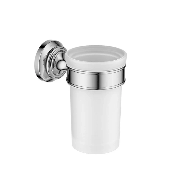 Стакан для ванной Акватек Классик хром - фото 1