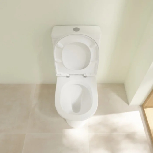 Унитаз напольный Villeroy&Boch O.novo 565810, белые - фото 6