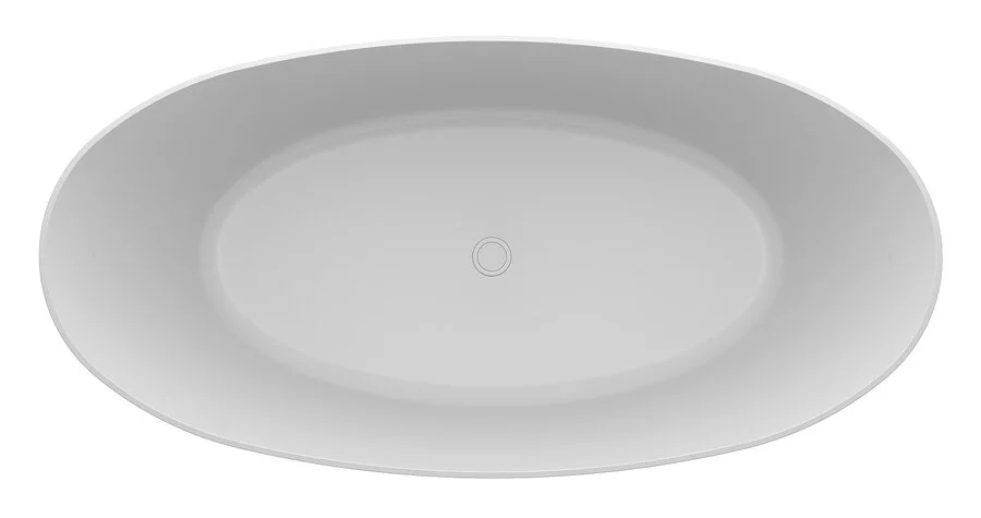 Ванна из искусственного камня Belux Дубай ВД - 1600, 4810924280480, 160 x 80 см, белый, отдельностоящие - фото 6