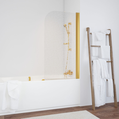 Душевая шторка на ванную стекло фея Vegas-glass EV 76 R03 R, распашные - фото 4