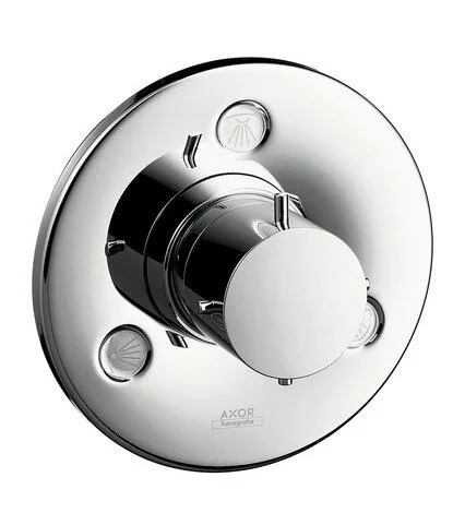 Переключатель для душа Axor Starck 10930000 Trio/Quattro на три потребителя - фото 1
