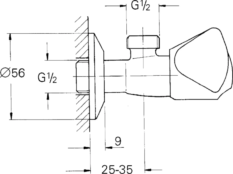 Запорный вентиль Grohe 2295800M - фото 2